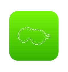 Sleeping Mask Icon Green