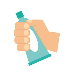 Hand Holding Toothpaste Hygiene Oral