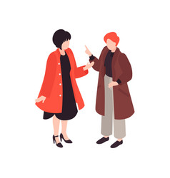 Women In Coats Composition