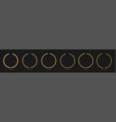 Laurel Wreath Icon Set