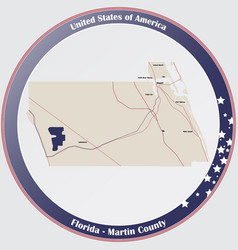 Map Martin County In Florida