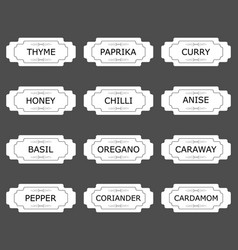 Spice Jar Stickers 15