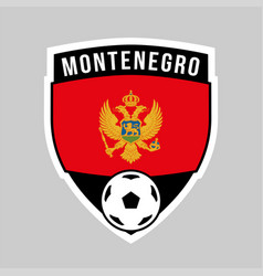 Shield Football Team Badge Of Montenegro