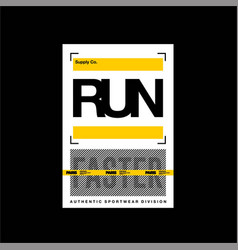 Run Faster Authentic Vintage Fashion