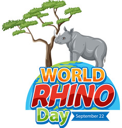 World Rhino Day September 22