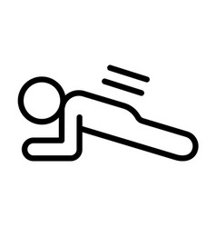 Plank Exercise Icon