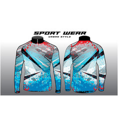 Jersey Motocross Blue Red Sport