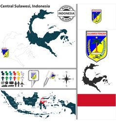 Map Of Central Sulawesi