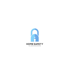 Home Security Logo Padlock Home Logo