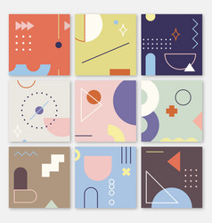 Geometric Patterned Banners Collection