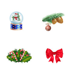 Winter Holiday Symbols Icon Set