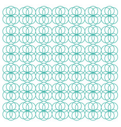 Blue Geometric Circles Design Pattern Background