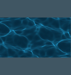 Particle Waves Ocean Abstract Aerial View Smooth