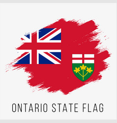 Canada Province Ontario Flag Design