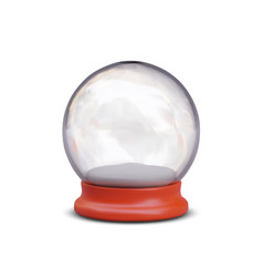 Glass Snow Globe Christmas Decorative Design