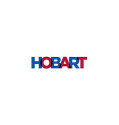 Hobart In The Australia Emblem Design