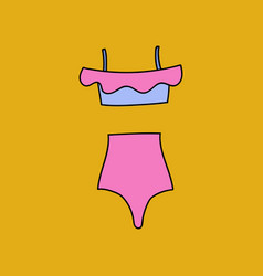 Cute Clipart Summer Swimsuit For Women And Girls