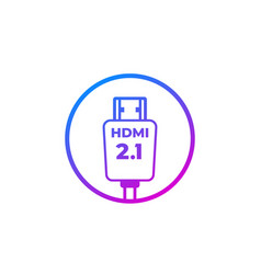 Hdmi 21 Icon Sign