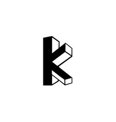 Letter K Logo Template Abstract Design Building