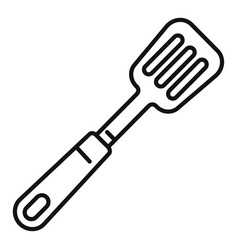 Traditional Spatula Icon Outline Cooking