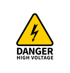 Danger High Voltage