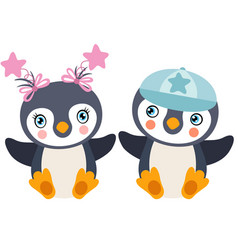 Cute Couple Of Baby Penguins