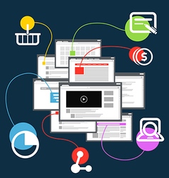 Different Browser Windows Communication Scheme