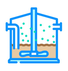 Anaerobic Digestion Biomass Energy Color Icon