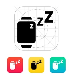 Sleep Mode In Smart Watches Icon