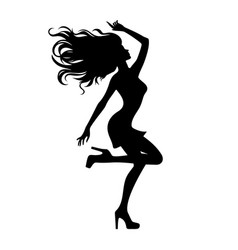 Woman Dancing Silhouette