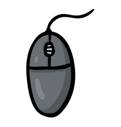 Computer Mouse Color Doodle Icon