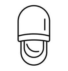 Snug Home Slippers Icon Outline House