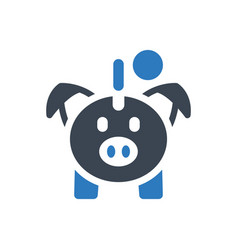 Bank Money Saving Icon