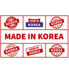 Made In Korea Rubber Stamp Set