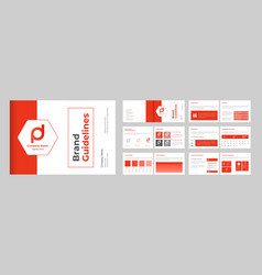 Modern Fashion Brand Guidelines Layout