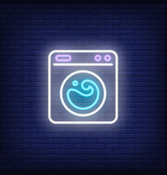 Washing Machine Neon Sign