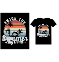 California Summer Beach Retro Vintage Shirt