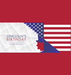 Lincolns Birthday Holiday Background