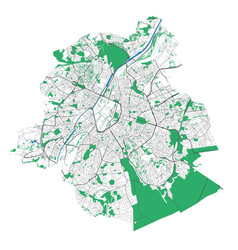 Brussels Detailed Map Of City