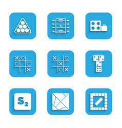 Set Tic Tac Toe Game Rubik Cube Board Domino