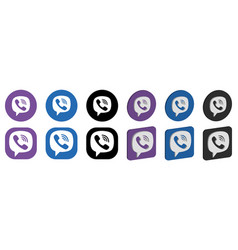 Set Viber Logo Icons