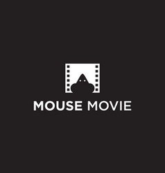 Movie Rat Logo Or Mouse Icon