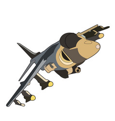 Harrier Jet Fighter Flying Design