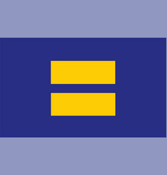 Human Rights Campaign Flag Pride