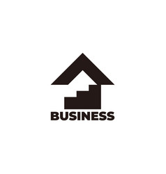 Staircase Ladder Up Business Home Logo