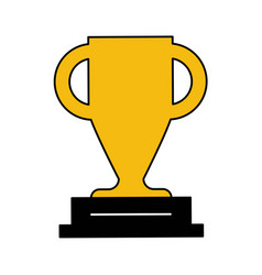 Golden Cup Trophy Winner Award Gold Symbol Prize