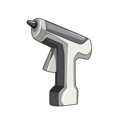 Work Glue Gun Cartoon