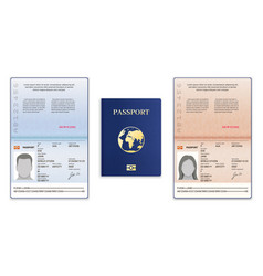 Passport Template International Open Passport