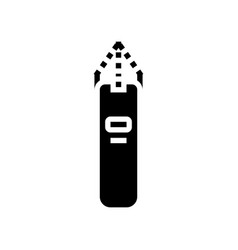 Punching Bag Fitness Sport Glyph Icon