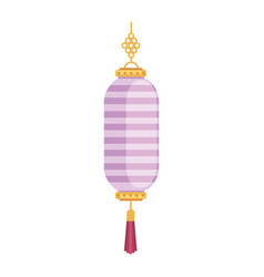 Lilac Chinese Lamp Hanging